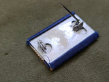 "Over Seas" Fabric Pin