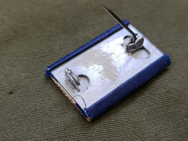 "Over Seas" Fabric Pin