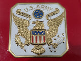Red US Army Sweetheart Photo Compact New Old Stock