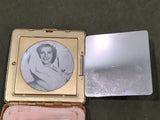 Red US Army Sweetheart Photo Compact New Old Stock
