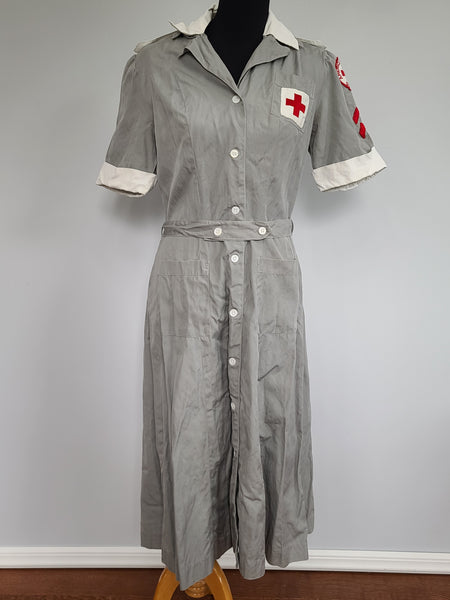 WWII American Red Cross Nurse Uniform Women's Dress