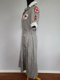 American Red Cross Gray Lady Short Sleeve Uniform Dress <br> (B-38" W-31" H-44")