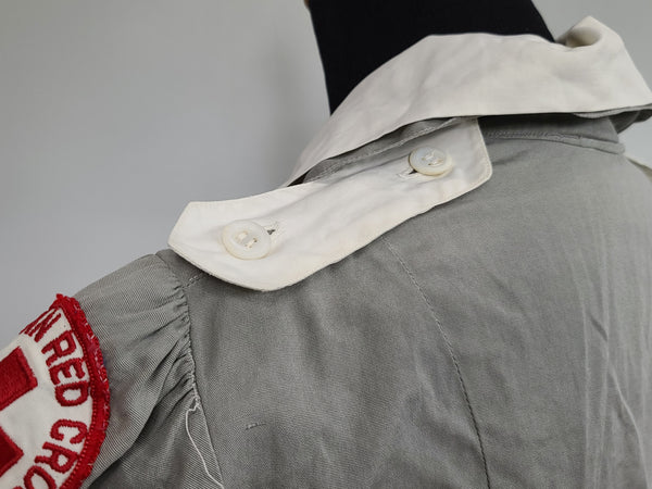 American Red Cross Gray Lady Short Sleeve Uniform Dress <br> (B-38" W-31" H-44")