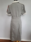 American Red Cross Gray Lady Short Sleeve Uniform Dress <br> (B-38" W-31" H-44")