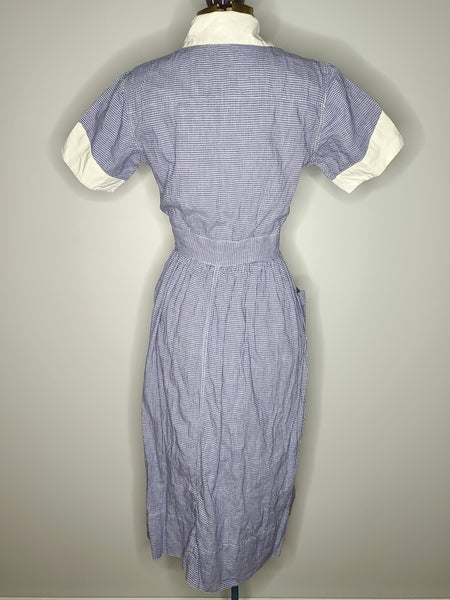 Bruck's Nurse Uniform - Dress and Apron <br> (B-35" W-24" H-38")