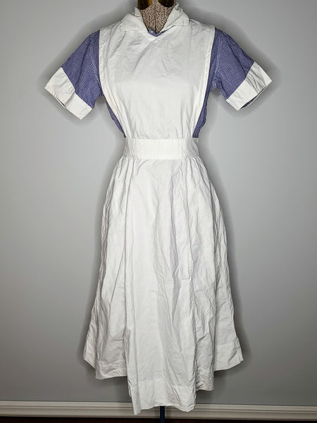 Bruck's Nurse Uniform - Dress and Apron <br> (B-35" W-24" H-38")
