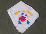 Fleurs de France Hankie