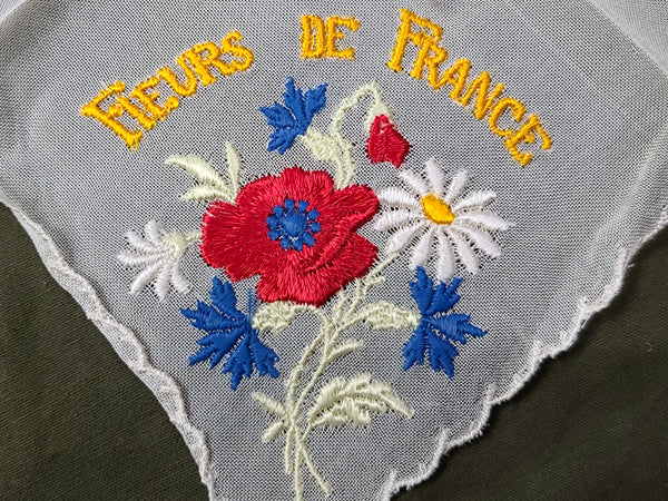 Fleurs de France Hankie