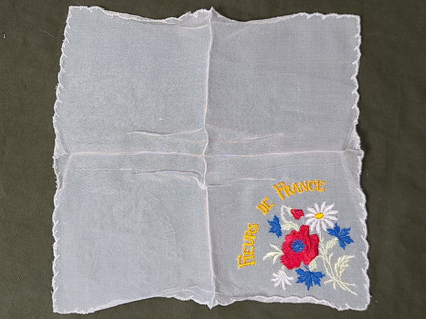 Fleurs de France Hankie