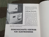 1935 Electric Cooking Booklet