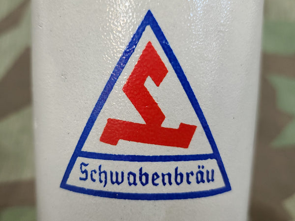 Set of Schwabenbräu Beer Krugs & Coaster