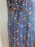 German Colorful Wrap Dress <br> (B-40" W-30" H-40")