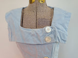 Sleeveless Light Blue Dress <br> (B-32" W-24" H-31")