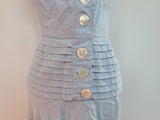Sleeveless Light Blue Dress <br> (B-32" W-24" H-31")