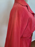Red Long Sleeve Dress (as-is) <br> (B-35" W-25" H-38")