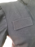 WAVES Blue Officer's Uniform: Jacket & Skirt (Josephine Mischka) <br> (B-35" W-24" H-35")
