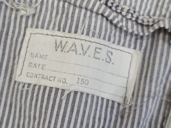 WAVES Seersucker Officer's Jacket (Named) <br> (B-36" W-28")