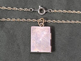 Army Air Corps Book-Shaped Locket Necklace