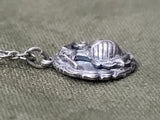 Sterling Marine Corps Necklace