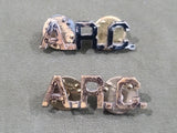 WWII American Red Cross A.R.C. Collar Pin Set