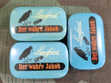 Original Chewing Tobacco Tin "Der Wahre Jakob"