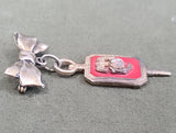 Red Marine Corps EGA Sterling Pin