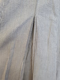 Navy WAVES Seersucker Work Uniform Dress <br> (B-35" W-25" H-32")