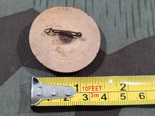 Wooden Handpainted Edelweiss Pin