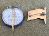 Lot of WWI and WWII Loan Pins