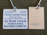 Lot of WWI and WWII Loan Pins