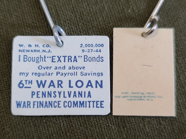 Lot of WWI and WWII Loan Pins