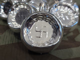 6 "Reproduction" Nazi Christmas Ornaments in a Pre-war Keks Cookie Tin