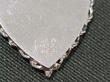 Army Air Corps Heart Necklace