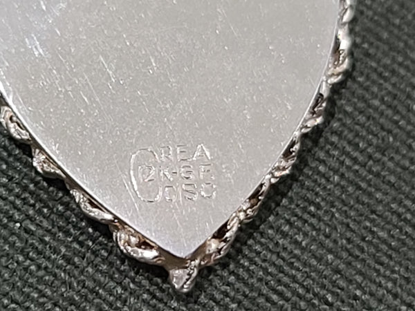 Army Air Corps Heart Necklace