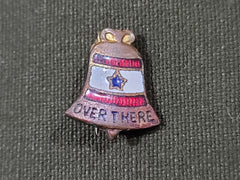 "Over There" Small Bell Pin