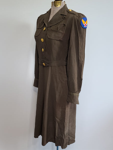 Army Nurse OD Off-Duty Dress <br> (B-35" W-26" H-35")