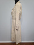 Army Nurse Beige Off-Duty Dress <br> (B-42" W-31" H-40")