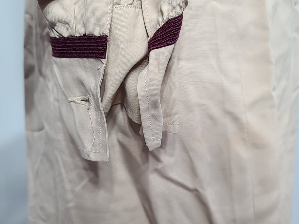 Army Nurse Beige Off-Duty Dress <br> (B-42" W-31" H-40")