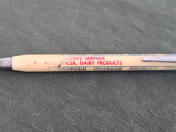 1941 Calendar Pencil