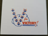 Reproduction V for Victory Small Notepad