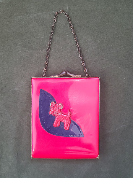 Small Red Purse with Scottie Dog