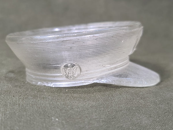 Glass Army Hat Dish