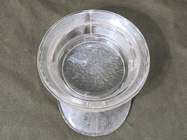Glass Army Hat Dish