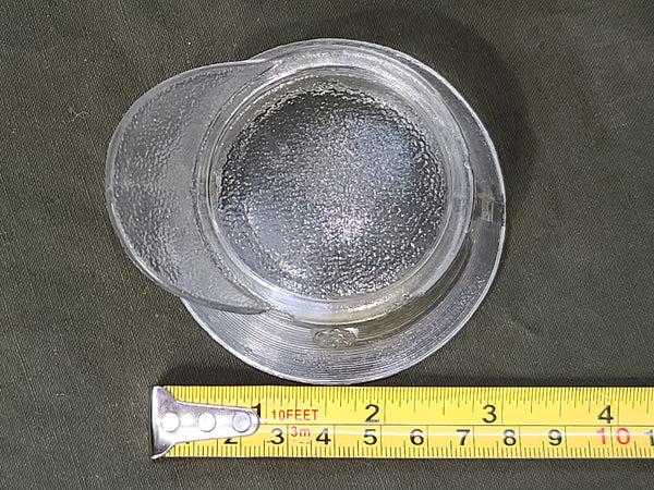 Glass Army Hat Dish