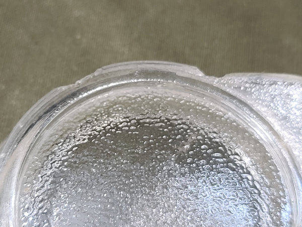 Glass Army Hat Dish