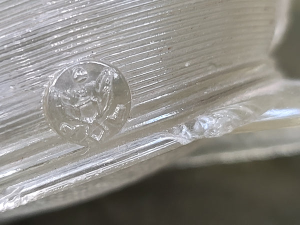 Glass Army Hat Dish