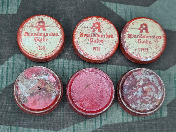 Brandwunden Salbe Burn Wound Salve Tin