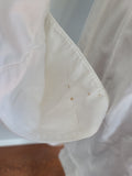 Navy Nurse White Indoor Uniform Dress (Named) <br> (B-36" W-24" H-34")