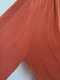 Burnt Orange Dress <br> (B-36" W-26" H-36")