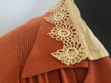 Burnt Orange Dress <br> (B-36" W-26" H-36")